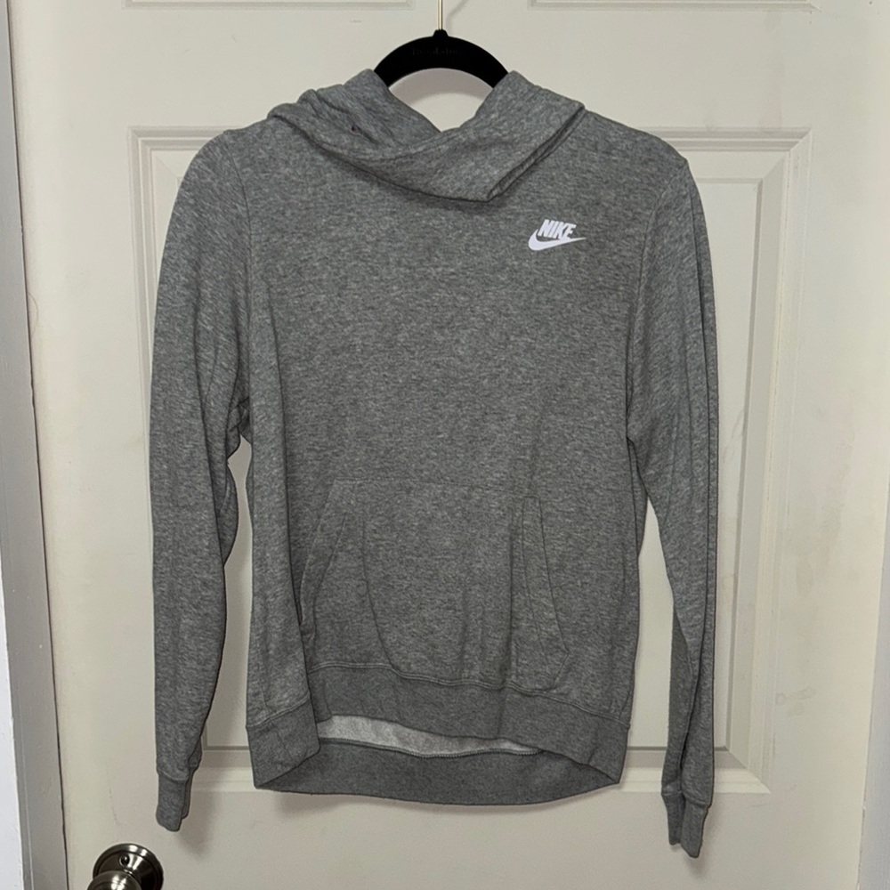 Nike Women's Gray Hoodie Sweater